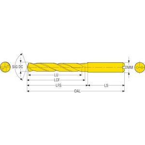 セコ ドリル 超硬ソリッドドリル ▼484-6...の詳細画像1