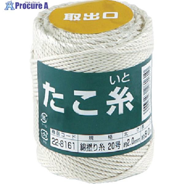 高木 たこ糸 綿撚り糸 #20  ▼486-1477 22-8161  1巻