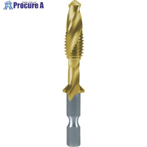 RUKO 六角軸タッピングドリル M4X0.7 54mm チタン  ▼486-5090 270015...