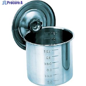 トラスコ中山 TRUSCO    TSH4616 ステンレスキッチンポット蓋付 160x160 3．2L 手ナシ