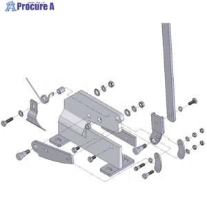 TRUSCO 板金用切断機レバーシャP-2用部品 NO.26六角ナット ▼488-7182 P2026 1個