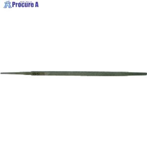 ツボサン 鉄工ヤスリ 250mm 角 中目 ▼493-0851 KA250-02 1本