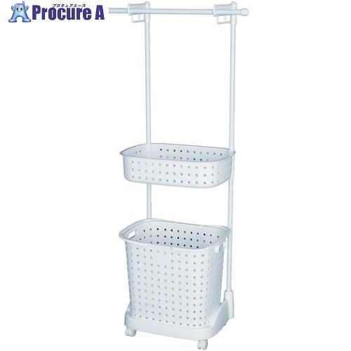 JEJアステージ レクエアランドリーバスケットハンガー ホワイト  ■▼500-1263 64054...