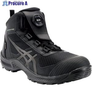 ASICS ウィンジョブCP604 GーTX BOA ブラック×ガンメタル 28.0cm