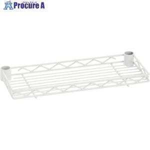 ERECTA ベーシックシリーズ ハーフシェルフ 450mm用 ホワイト ■▼506-7590 B718W 1枚