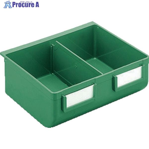 TRUSCO ライトビン 197X167XH67 緑  ▼507-0015 K-20G GN(グリー...