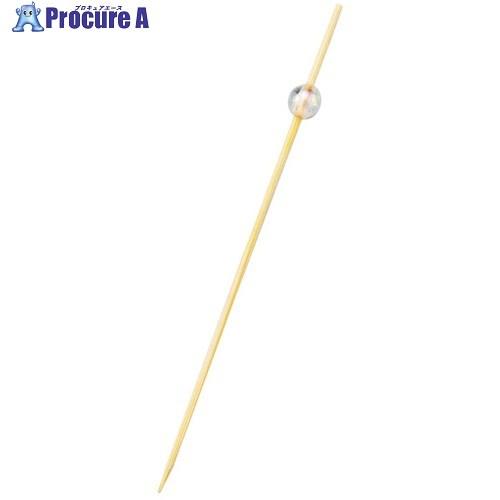 EBM 竹製 ビーズピックス 9cm クリア(50本入)09496  ■▼510-5396 1534...