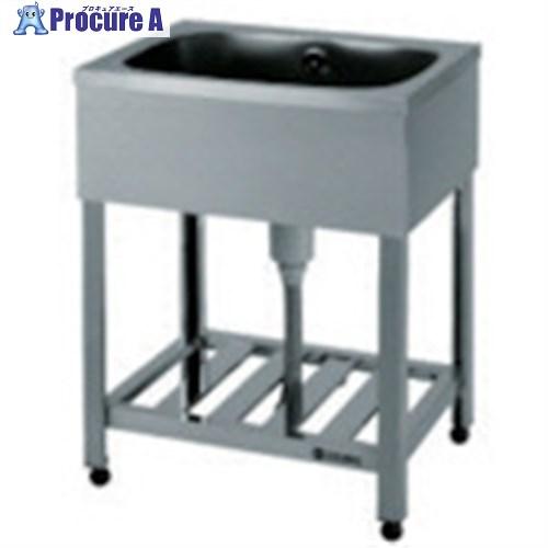 アズマ 一槽シンクBG無ホース付 750×600×800  ■▼510-9990 HPC1-750 ...