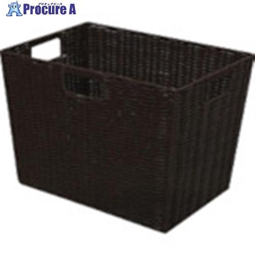 IRIS 538769 カラー編みバスケット KAB-38D ブラウン  ■▼513-2177 KA...