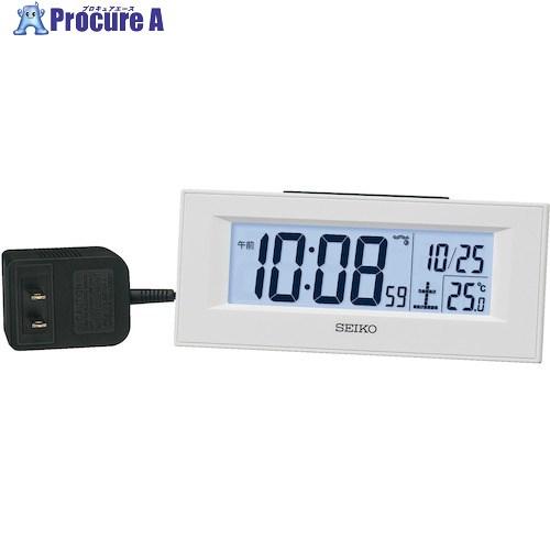 SEIKO 交流式デジタル電波時計  ■▼534-5459 DL218W  1個