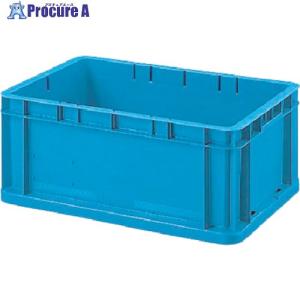 積水 【受注生産品】TRW型コンテナ TRW44B 青 ■▼535-0022 TRW-44-BETTYUU 500個