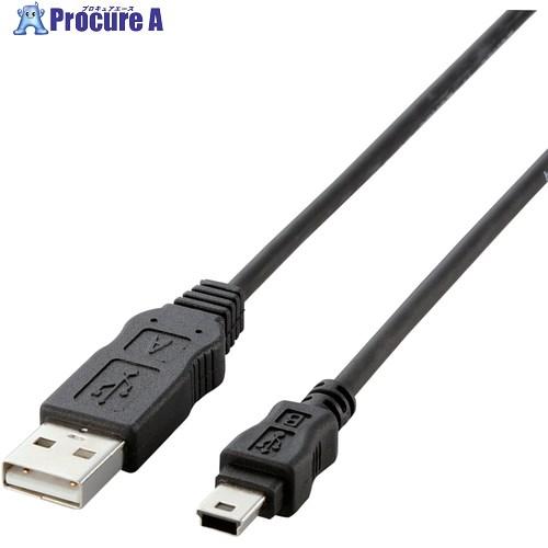 ELECOM EURoHS指令準拠USB2.0準拠ケーブルブラック  ■▼541-2731 USB-...
