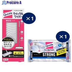 Kao クイックルワイパー 立体吸着ウエットシートストロング トライアルセット2023夏  ▼573-9909 359087TRIAL22023  1S｜procure-a