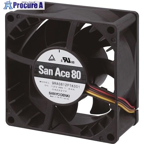 SanAce DCファン(80×38mm DC12V-リード線仕様)  ■▼576-9548 9RA...