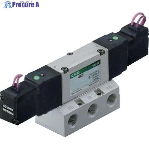 CKD 電磁弁 パイロット式5ポート弁セレックスバルブ 4Kシリーズ 2.7C Rc1/8 AC20...