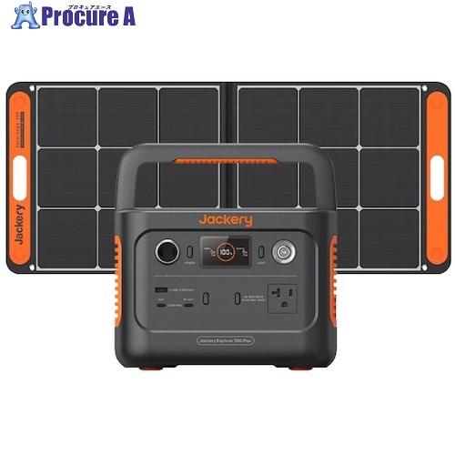 Jackery Solar Generator 300Plus ポータブル電源 ソーラーパネル1枚セ...