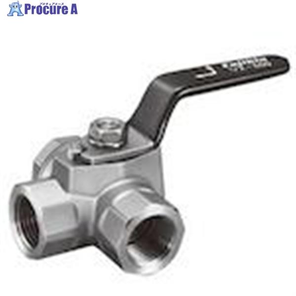 Fujikin ステンレス鋼製3方切替ボール弁4.12MPa  ▼609-6359 UBVH-14B...