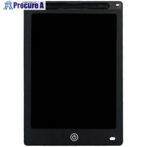 グリーンクロス 電子メモパッド LCD Writing Tablet(カラー)黒 ■▼628-9380 6300050780 1台