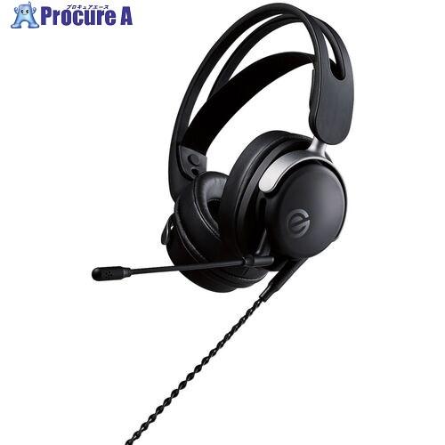 ELECOM ゲーミングヘッドセット Vcustom オーバーヘッド FPS向け ブラック  ■▼6...