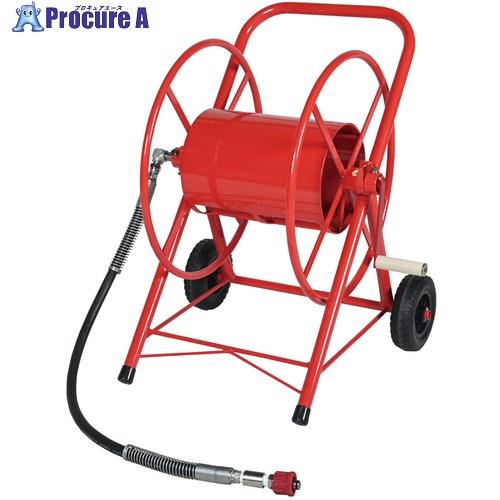 スーパー工業 35MPa用ホースリール 横置き型80m巻(3/8)  ■▼667-4164 04Z1...