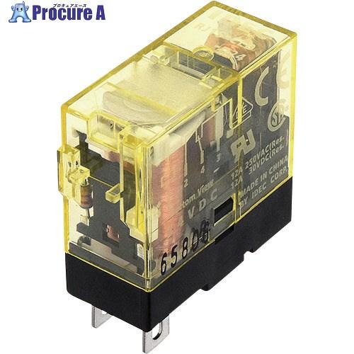 IDEC スリムパワーリレー AC100V ランプ付き  ■▼675-3202 RJ1S-CL-A1...