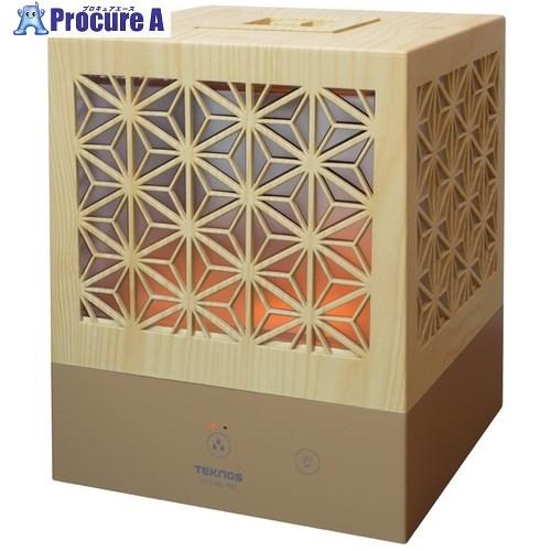 TEKNOS 超音波加湿器 3.5L 組子調 ナチュラルブラウン  ■▼686-6149 EL-C3...