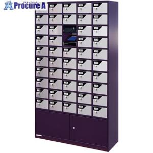 NAIKI 貴重品ロッカー/W890×D300×H1600 ■▼690-8945 ZSB-48VD-TPR 1台