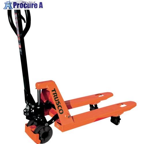 TRUSCO ハンドパレットトラック 1t用 L850XW460 ステアリングホイールカバー付き  ...