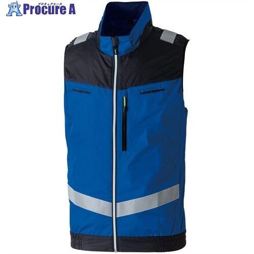 桑和 EFベスト(反射材付) ブルー 3L  ■▼693-2063 7369-16-8-3L  1着