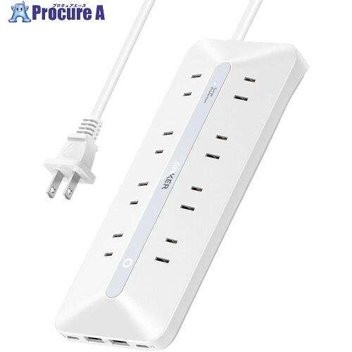 Anker 電源タップ USB Power Strip (12-in-1、 35W) ホワイト  ▼...