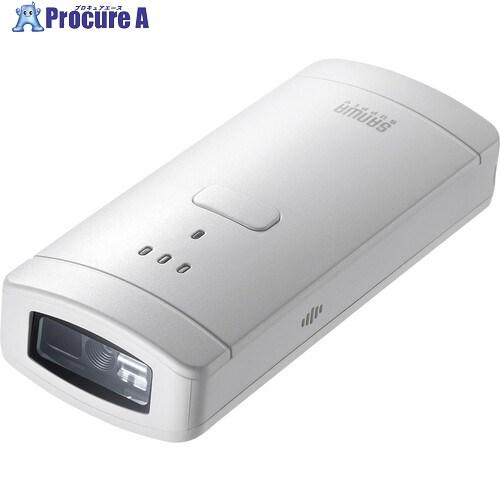 SANWA 2次元ワイヤレスモバイルバーコードリーダー(1次元・2次元・1D・2D・QR・日本語QR...