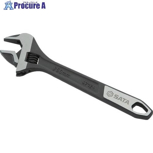 SATA 広口モンキーレンチ200mm 黒染  ▼698-4617 47123  1丁