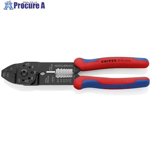 KNIPEX 圧着ペンチ 接続端子(ファストン端子)用(SB展示販売パッケージ仕様)  ▼700-2...