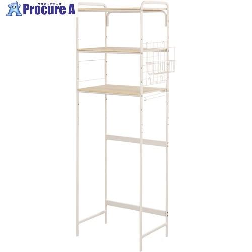 IRIS 292239 スタイル冷蔵庫ラック ホワイト/ライトナチュラル  ■▼701-3648 S...