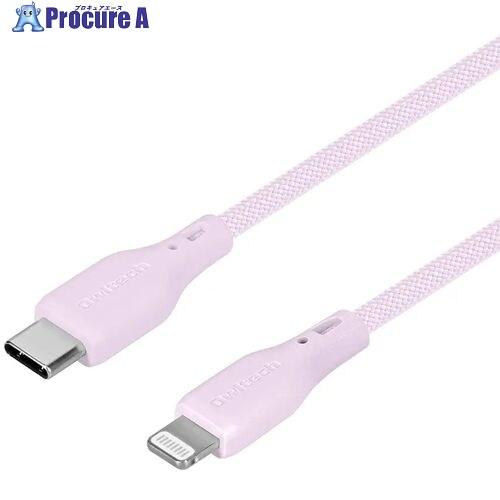 Owltech シリコンメッシュケーブル 耐屈曲3万回以上 PD60W充電 ライラックパープル  ■...