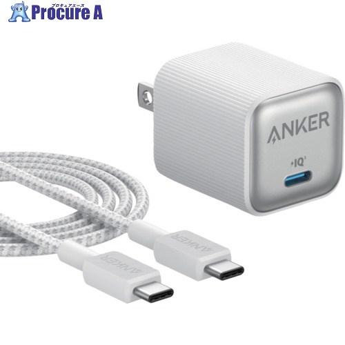 Anker USB充電器 Nano Charger (35W) with USB-C ＆ USB-C...