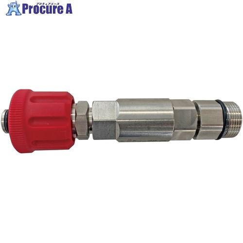 スーパー工業 ラインチェックバルブCV5 -クイックASY-50MPa ＊  ■▼707-2269 ...