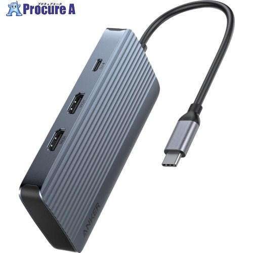 Anker USB-C ハブ (7-in-1、 Dual Display)  ▼707-4725 A...