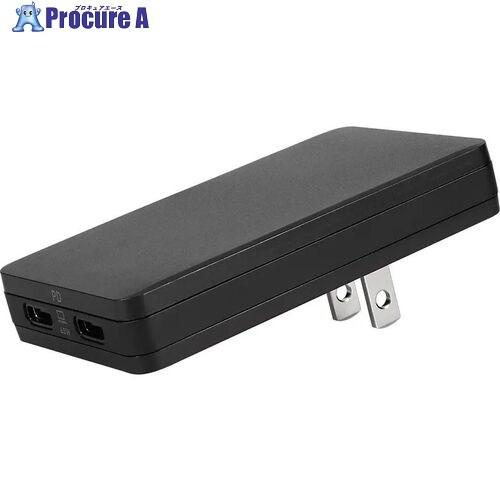 Owltech 薄さ14mm AC充電器 最大PD65W出力GaN採用  Type-C×2  ■▼7...