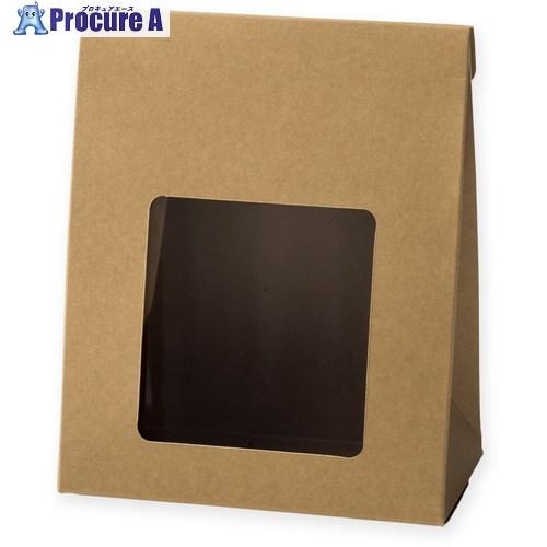 HEIKO クラフトギフトBOX 窓付角底L  ■▼709-7152 006897933  1袋