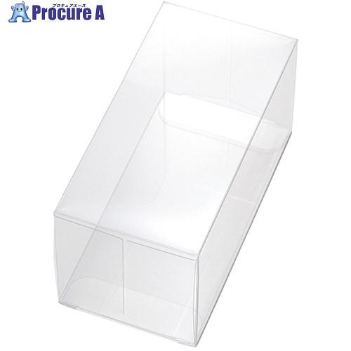 HEIKO PVC クリスタルボックス 57×57×114 無地  ■▼712-2666 00685...