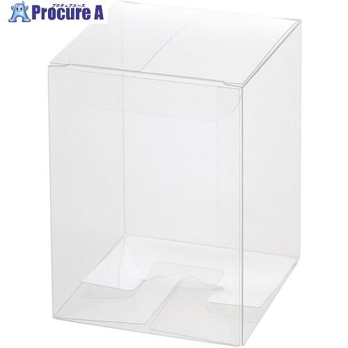 HEIKO PVC クリスタルボックス 80×80×110 無地  ■▼712-2706 00685...