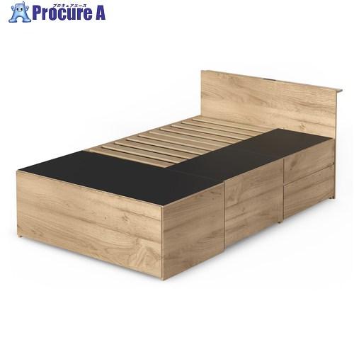 IRIS 211894 超収納ベッド 収納宮有りSD ナチュラル  ■▼722-8763 CSB02...