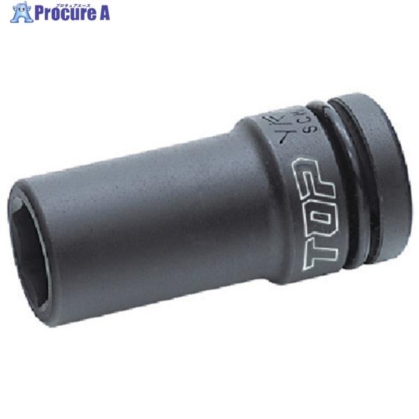 TOP インパクト用ディープソケット 差込角12.7mm 対辺19mm  ▼723-0079 PT-...