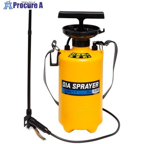 FURUPLA プレッシャー式噴霧器 剥離剤・除草剤用 樹脂ノズル 5L  ■▼723-6804 5...