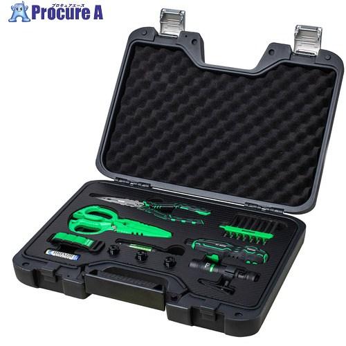 ENGINEER ツールセット セット点数:9 ケースサイズ:L360×W260×H75mm  ■▼...