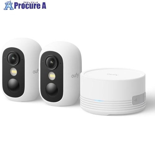Eufy セキュリティカメラ eufyCam C35 2-Cam Kit ホワイト  ▼730-04...