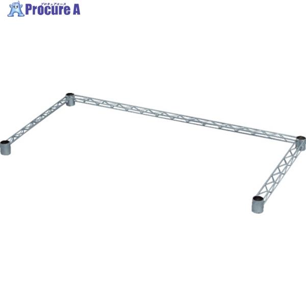 IRIS 530730 メタルラックコの字バー 90cm  ▼753-5872 MR-91BK  1...