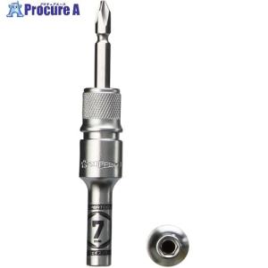 スーパー 電ドル用ソケットビット(着脱式) プロスペック 7×6.35mm  ▼754-3638 DSE7  1個 ●YA513