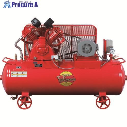 富士 レシプロコンプレッサー(給油式) 汎用空冷二段圧縮コンプレッサ 2.2KW 50Hz  ■▼7...